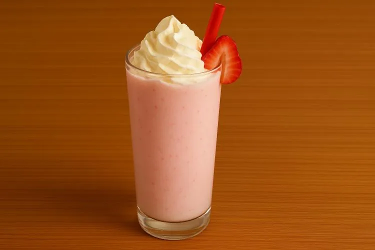 Çilekli Milkshake